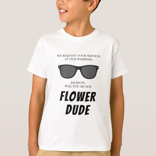 Proposition de môme de fleurs Tshirt enfant (Devant)