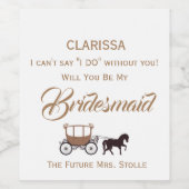 Proposition du Étiquette de vin aux épouses (Étiquettes simples)