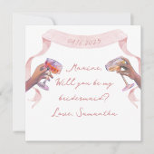 Proposition Élégante de Carte pour notes d'accueil (Devant)