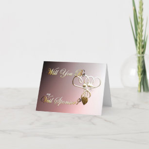 Proposition mariage parrain Voile invitation colom