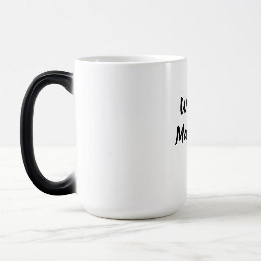Proposition peek-a-boo morphing mug (Gauche)