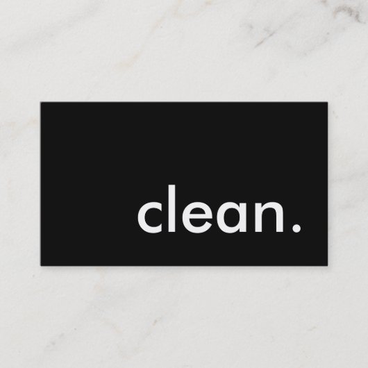 propre. carte perforée de fidélité (Devant)