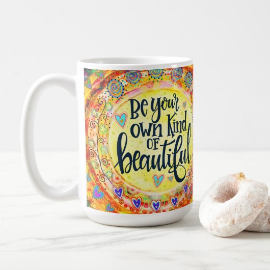 Propre Genre De Belle Mug Café Inspirivity (Avec donut)