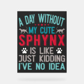 Propriétaire Canadien De Chat Sphynx Sans Cheveux  (Recto)