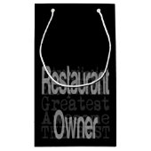 Propriétaire du restaurant Sac cadeau extraordinai (Dos)