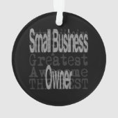 Propriétaire d'une petite entreprise Extraordinair (dos)