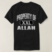 Propriété Allah XXL Musulman Musulman Pullover isl (Design devant)
