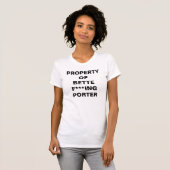 Propriété de Bette Porter Lady Parts T-Shirt (Devant entier)
