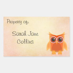 Propriété de - Étiquettes scolaires