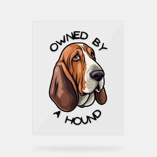Propriété de quelqu'un Basset Hound (Recto)