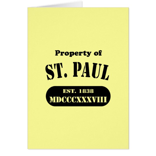 Propriété de Saint Paul (Devant)