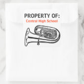 Propriété des autocollants pour les coques d'instr (Sac)