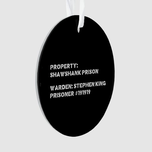 Propriété : Prison de Shawshank (devant)