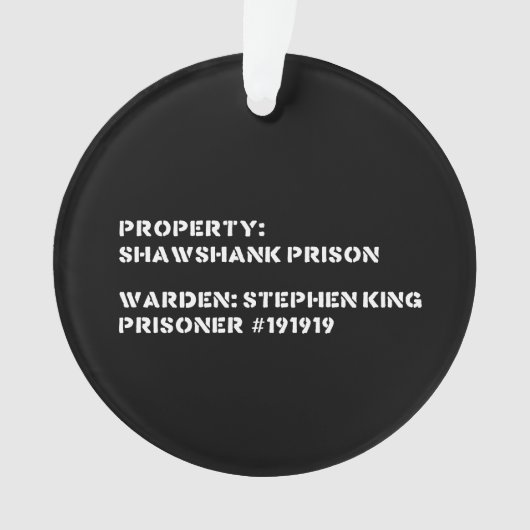 Propriété : Prison de Shawshank (devant)