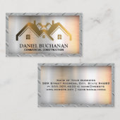 Propriétés | Carte de visite frontalier de la gril (Devant / Derrière)