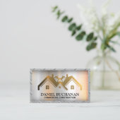 Propriétés | Carte de visite frontalier de la gril (Debout devant)