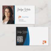 PropTek Immobilier | CARTE DE VISITE (Devant / Derrière)