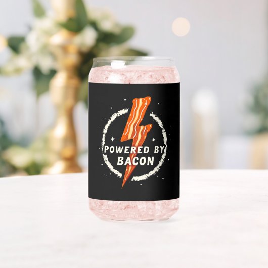 Propulsé par Bacon Funny Retro Fodie esthétique (Insitu (Mariage))