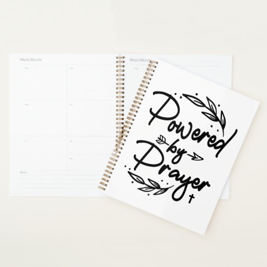 Propulsé Par La Prière Citation Chrétienne (Devant avec enveloppe)