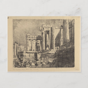 Propylaea, Athene Briefkaart