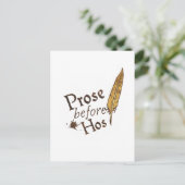 Prose voor Hos Briefkaart (Staand voorkant)