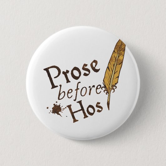 Prose voor Hos Ronde Button 5,7 Cm (Voorkant)