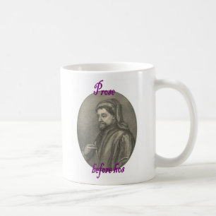Prose voor slangen met Chaucer Koffiemok