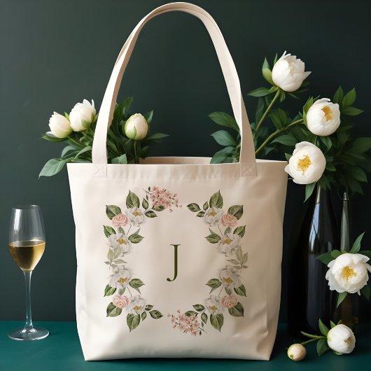 Prosecco Bruisend Waterverf Bloemachtig Bruidsmeis Tote Bag
