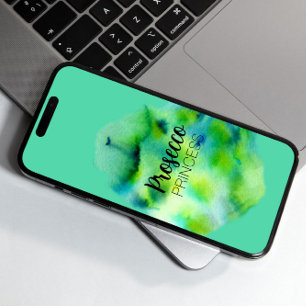 Prosecco Lover Girly Waterverf iPhone 13 Mini Hoesje