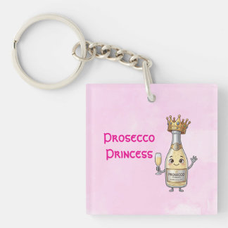 Prosecco Prinses Sleutelhanger
