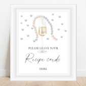 Prosecco - Uw receptkaart hier Poster