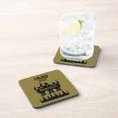 Prosecco Wijndrinkers Bier Onderzetter (Rechterzijde)