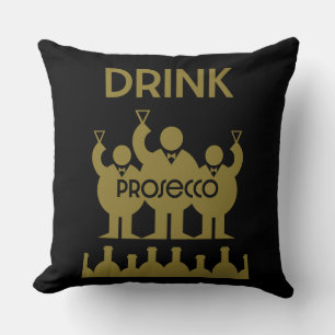 Prosecco Wijndrinkers Kussen
