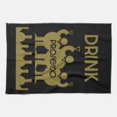 Prosecco Wijndrinkers Theedoek (Horizontaal)