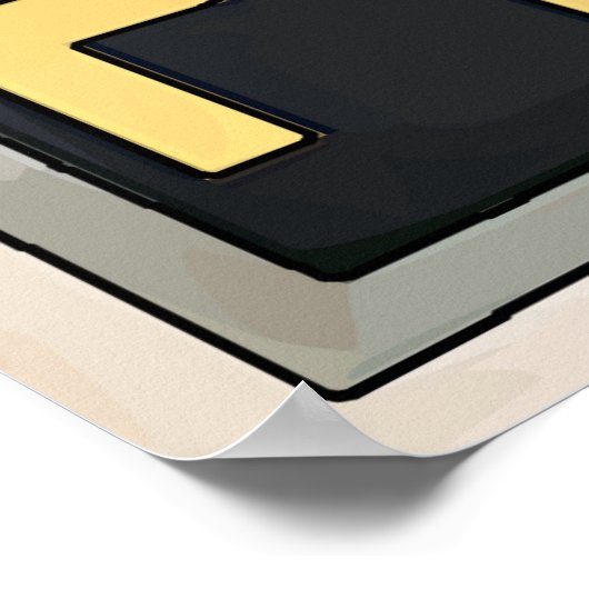 Prosecco-wijngaard Poster (Hoek)