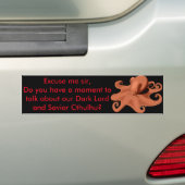 Proselytize voor Cthulhu Bumpersticker (Op auto)