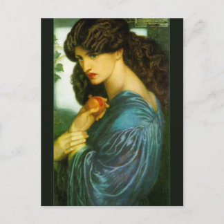 Proserpine door Dante Gabriel Rossetti Briefkaart