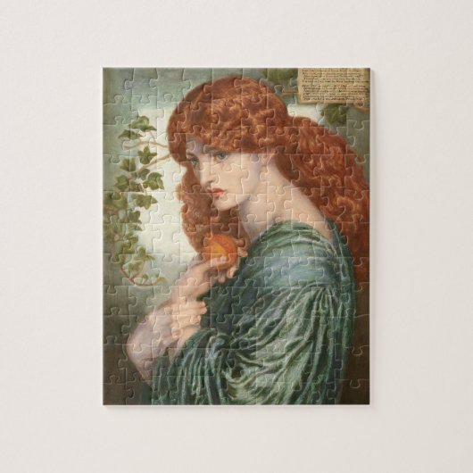 Proserpine door Dante Gabriel Rossetti Legpuzzel (Verticaal)