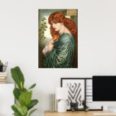 Proserpine door Rossetti Poster (Thuiskantoor)