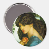 Proserpine Magnet par Dante Gabriel Rossetti (Recto/Verso)