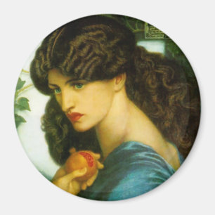 Proserpine Magnet par Dante Gabriel Rossetti