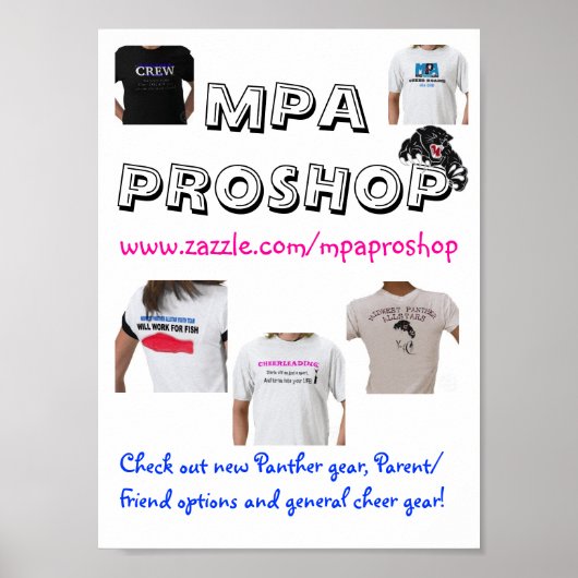 PROSHSHOP POSTER (Devant)