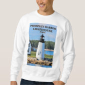 Prospect Harbour Lighthouse, Maine Sweatshirt (Devant)