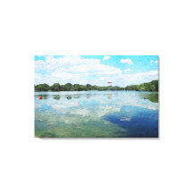 Prospect Park Lake #1 Verpakte Canvas Print