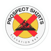 Prospect Shirten Store Sticker