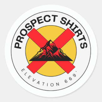 Prospect Shirten Store Sticker
