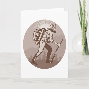 Prospector Miner Wandelen Kaart