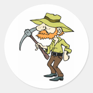 Prospector Ronde Sticker