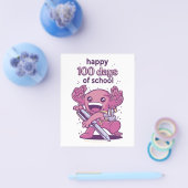 Prospectus 11,4 Cm X 14,2 Cm 100 jours d'invitation scolaire (Simple)