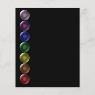 Prospectus 11,4 Cm X 14,2 Cm 7 Circulaire cardiaque Chakra